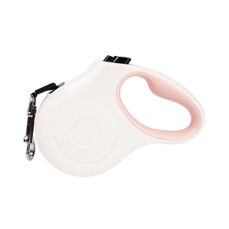 Heavy-duty mini retractable dog leash – strong and durable for powerful dogs.