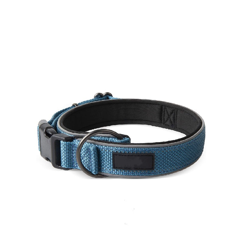 Ultra-soft padded dog collar – secure, stylish, and comfortable for all-day wear